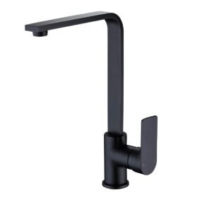 Tall Matte Black Mixer 17B-206B
