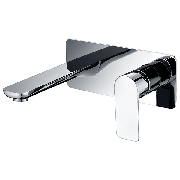 Wall Mounted Chrome Basin/Bath Mixer