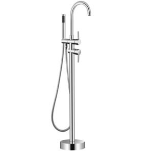 Tolo Freestanding Bath Mixer With Handheld Shower