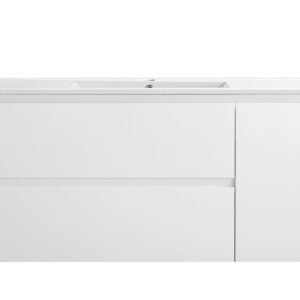 TOLO WHITE WALL HUNG 1200MM VANITY